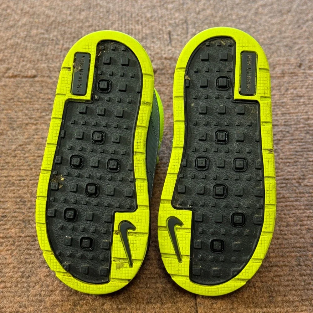 B+ shoes Nike ACG Woodside 2 High Toddler Boots Volt Grey 524874-701 Size 8C